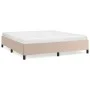 Cappuccino synthetic leather bed frame 160x200 cm by vidaXL, Beds and slatted bases - Ref: Foro24-347262, Price: 132,13 €, Di...