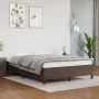 Estructura de cama de cuero sintético marrón 140x200 cm de vidaXL, Camas y somieres - Ref: Foro24-347254, Precio: 119,79 €, D...