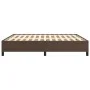 Braunes Kunstlederbettgestell 160x200 cm von vidaXL, Betten und Lattenroste - Ref: Foro24-347260, Preis: 150,37 €, Rabatt: %