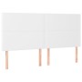 Boxspringbett mit weißer Kunstledermatratze 160x200 cm von vidaXL, Betten und Lattenroste - Ref: Foro24-3128920, Preis: 613,5...