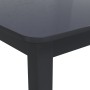 Esstisch aus massivem schwarzem Gummiholz, 114 x 71 x 75 cm von vidaXL, Küchen- und Esstische - Ref: Foro24-247364, Preis: 14...