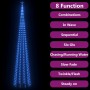 Christmas tree cone 752 LEDs blue 160x500 cm by vidaXL, Christmas trees - Ref: Foro24-328725, Price: 92,98 €, Discount: %