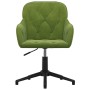 Drehbare Esszimmerstühle, 2 Einheiten, hellgrüner Samt von vidaXL, Essstühle - Ref: Foro24-3103380, Preis: 175,32 €, Rabatt: %