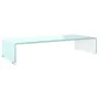 Green glass TV cabinet/monitor riser 60x25x11 cm by vidaXL, TV Furniture - Ref: Foro24-244143, Price: 65,95 €, Discount: %