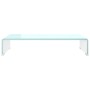 TV-Schrank/Monitorerhöhung aus grünem Glas, 60 x 25 x 11 cm von vidaXL, TV-Möbel - Ref: Foro24-244143, Preis: 67,02 €, Rabatt: %