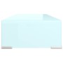 TV-Schrank/Monitorerhöhung aus grünem Glas, 60 x 25 x 11 cm von vidaXL, TV-Möbel - Ref: Foro24-244143, Preis: 67,02 €, Rabatt: %
