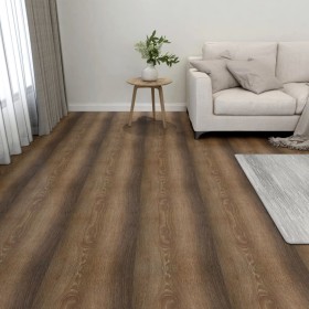 Self-adhesive floor planks 55 pieces PVC 5.11 m² brown by vidaXL, Floors and carpets - Ref: Foro24-324647, Price: 80,45 €, Di...