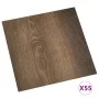 Lamas para suelo autoadhesivas 55 piezas PVC 5,11 m² marrón de vidaXL, Suelos y moquetas - Ref: Foro24-324647, Precio: 73,77 ...