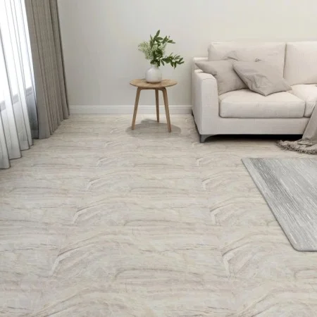 Self-adhesive floor planks 55 units PVC 5.11 m² beige by vidaXL, Floors and carpets - Ref: Foro24-324676, Price: 84,32 €, Dis...