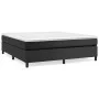 Boxspringbett mit schwarzer Kunstledermatratze 160x200 cm von vidaXL, Betten und Lattenroste - Ref: Foro24-3144614, Preis: 46...