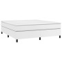 Boxspringbett mit weißer Kunstledermatratze 160x200 cm von vidaXL, Betten und Lattenroste - Ref: Foro24-3144615, Preis: 475,7...