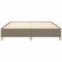 Taupe gray fabric bed frame 160x200 cm by vidaXL, Beds and slatted bases - Ref: Foro24-3120973, Price: 157,70 €, Discount: %