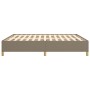 Taupe gray fabric bed frame 160x200 cm by vidaXL, Beds and slatted bases - Ref: Foro24-3120973, Price: 157,70 €, Discount: %