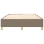 Taupe gray fabric bed frame 140x190 cm by vidaXL, Beds and slatted bases - Ref: Foro24-3120957, Price: 135,58 €, Discount: %