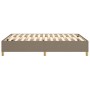 Taupe gray fabric bed frame 140x190 cm by vidaXL, Beds and slatted bases - Ref: Foro24-3120957, Price: 135,58 €, Discount: %