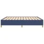 Blauer Stoffbettrahmen 160x200 cm von vidaXL, Betten und Lattenroste - Ref: Foro24-3120975, Preis: 127,10 €, Rabatt: %