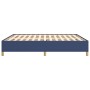 Blue fabric bed frame 160x200 cm by vidaXL, Beds and slatted bases - Ref: Foro24-3120975, Price: 129,26 €, Discount: %