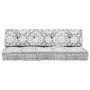 Pallet sofa cushion light gray patchwork fabric by vidaXL, Cushions for chairs and sofas - Ref: Foro24-287720, Price: 146,81 ...