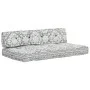 Pallet sofa cushion light gray patchwork fabric by vidaXL, Cushions for chairs and sofas - Ref: Foro24-287720, Price: 144,33 ...