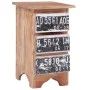 Solid recycled wood bedside table 30x30x51 cm by vidaXL, Nightstands - Ref: Foro24-283921, Price: 94,73 €, Discount: %