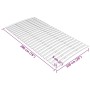 Lattenrost mit 24 Latten 100x200 cm von vidaXL, Betten und Lattenroste - Ref: Foro24-340078, Preis: 51,00 €, Rabatt: %