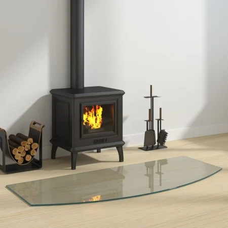 Placa de vidrio para chimenea 120x50 cm de vidaXL, Cristal - Ref: Foro24-324155, Precio: 45,06 €, Descuento: %