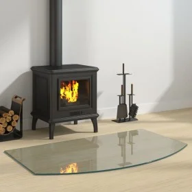 Glasplatte für Kamin 100x60 cm von vidaXL, Glas - Ref: Foro24-324154, Preis: 55,20 €, Rabatt: %