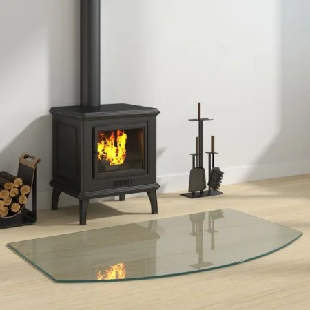 Glasplatte für Kamin 100x60 cm von vidaXL, Glas - Ref: Foro24-324154, Preis: 55,19 €, Rabatt: %