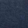Alfombrilla autoadhesiva de escalera 15 uds azul 65x22,5x3,5 cm