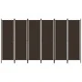 Biombo divisor de 6 paneles marrón 300x180 cm de vidaXL, Divisores de ambientes - Ref: Foro24-320728, Precio: 55,22 €, Descue...
