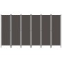 Trennwand mit 6 Paneelen anthrazitgrau 300x180 cm von vidaXL, Raumteiler - Ref: Foro24-320729, Preis: 45,79 €, Rabatt: %