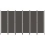 Trennwand mit 6 Paneelen anthrazitgrau 300x180 cm von vidaXL, Raumteiler - Ref: Foro24-320729, Preis: 60,78 €, Rabatt: %