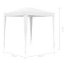 White celebration tent 2x2 m by vidaXL, Tents and gazebos - Ref: Foro24-48496, Price: 56,71 €, Discount: %