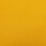 Taburete de cocina de terciopelo amarillo mostaza