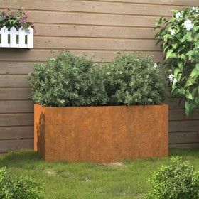 Corten steel planter 62x30x29 cm by vidaXL, Pots and planters - Ref: Foro24-821556, Price: 49,01 €, Discount: %