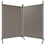 Divider screen with 2 anthracite gray fabric panels 175x180 cm by vidaXL, Room dividers - Ref: Foro24-350260, Price: 26,51 €,...