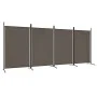 4-teiliger Raumteiler aus anthrazitgrauem Stoff 346x180 cm von vidaXL, Raumteiler - Ref: Foro24-350264, Preis: 51,32 €, Rabat...