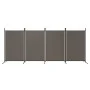 4-teiliger Raumteiler aus anthrazitgrauem Stoff 346x180 cm von vidaXL, Raumteiler - Ref: Foro24-350264, Preis: 51,32 €, Rabat...