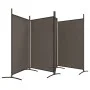 4-teiliger Raumteiler aus anthrazitgrauem Stoff 346x180 cm von vidaXL, Raumteiler - Ref: Foro24-350264, Preis: 51,32 €, Rabat...