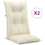 Reclining garden chairs and cushions 2 pcs solid teak wood by vidaXL, Garden chairs - Ref: Foro24-3196450, Price: 278,95 €, D...