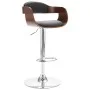 Taburete de cocina madera contrachapada y tela gris de vidaXL, Taburetes de cocina - Ref: Foro24-287406, Precio: 150,15 €, De...
