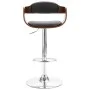 Taburete de cocina madera contrachapada y tela gris de vidaXL, Taburetes de cocina - Ref: Foro24-287406, Precio: 150,15 €, De...