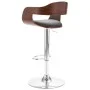 Taburete de cocina madera contrachapada y tela gris de vidaXL, Taburetes de cocina - Ref: Foro24-287406, Precio: 150,15 €, De...