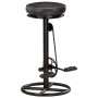 Küchenhocker 2 Einheiten schwarzes echtes Ziegenleder von vidaXL, Küchenhocker - Ref: Foro24-286968, Preis: 206,64 €, Rabatt: %