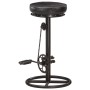 Küchenhocker 2 Einheiten schwarzes echtes Ziegenleder von vidaXL, Küchenhocker - Ref: Foro24-286968, Preis: 206,64 €, Rabatt: %