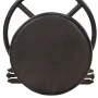 Taburetes de cocina 2 unidades cuero auténtico de cabra negro de vidaXL, Taburetes de cocina - Ref: Foro24-286968, Precio: 20...