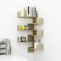 Corner wall shelf 2 units oak-colored plywood 40x40x50cm by vidaXL, Shelves and shelves - Ref: Foro24-807230, Price: 32,20 €,...
