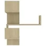 Corner wall shelf 2 units oak-colored plywood 40x40x50cm by vidaXL, Shelves and shelves - Ref: Foro24-807230, Price: 32,20 €,...