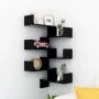 Corner shelves engineered wood wall black 40x40x50 cm by vidaXL, Shelves and shelves - Ref: Foro24-807226, Price: 30,00 €, Di...