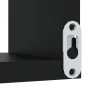 Corner shelves engineered wood wall black 40x40x50 cm by vidaXL, Shelves and shelves - Ref: Foro24-807226, Price: 30,00 €, Di...